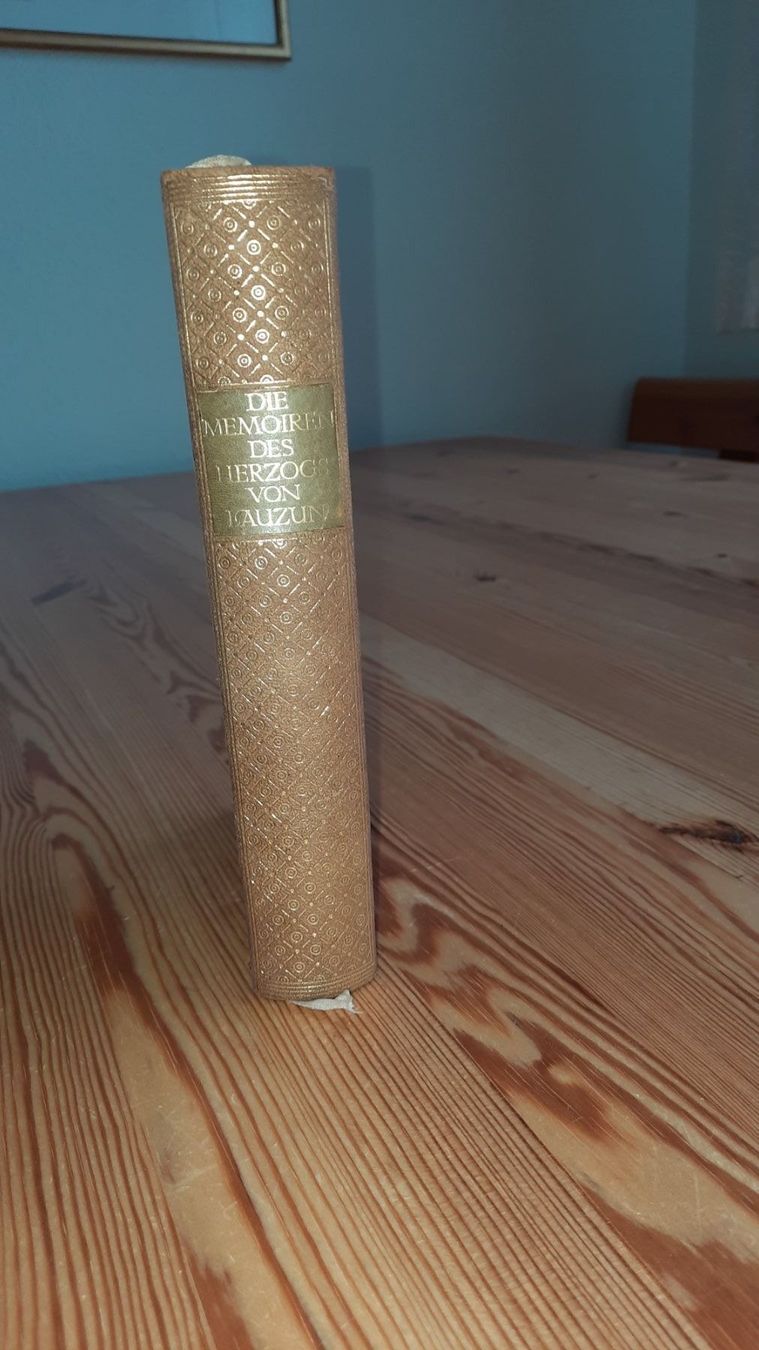 Bücher: DIE MEMOIREN  DES HERZOGS VON LAUZUN – Gebraucht aus zürich von gabab