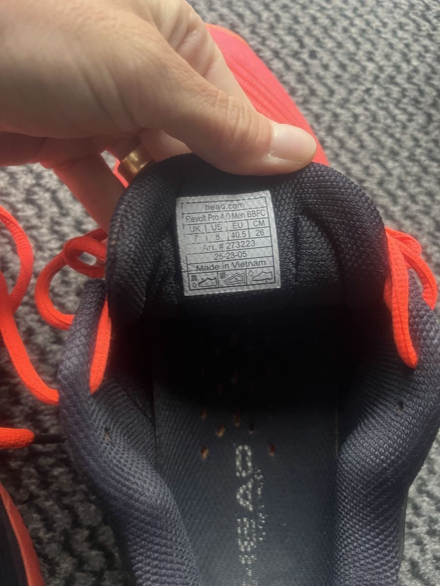 Head Scarpe da uomo: Head Revolt 4.0 Pro Tennisschuhe Herren Grösse 40.5 – Usato da Boniswil venduto da Nolutoan13 4