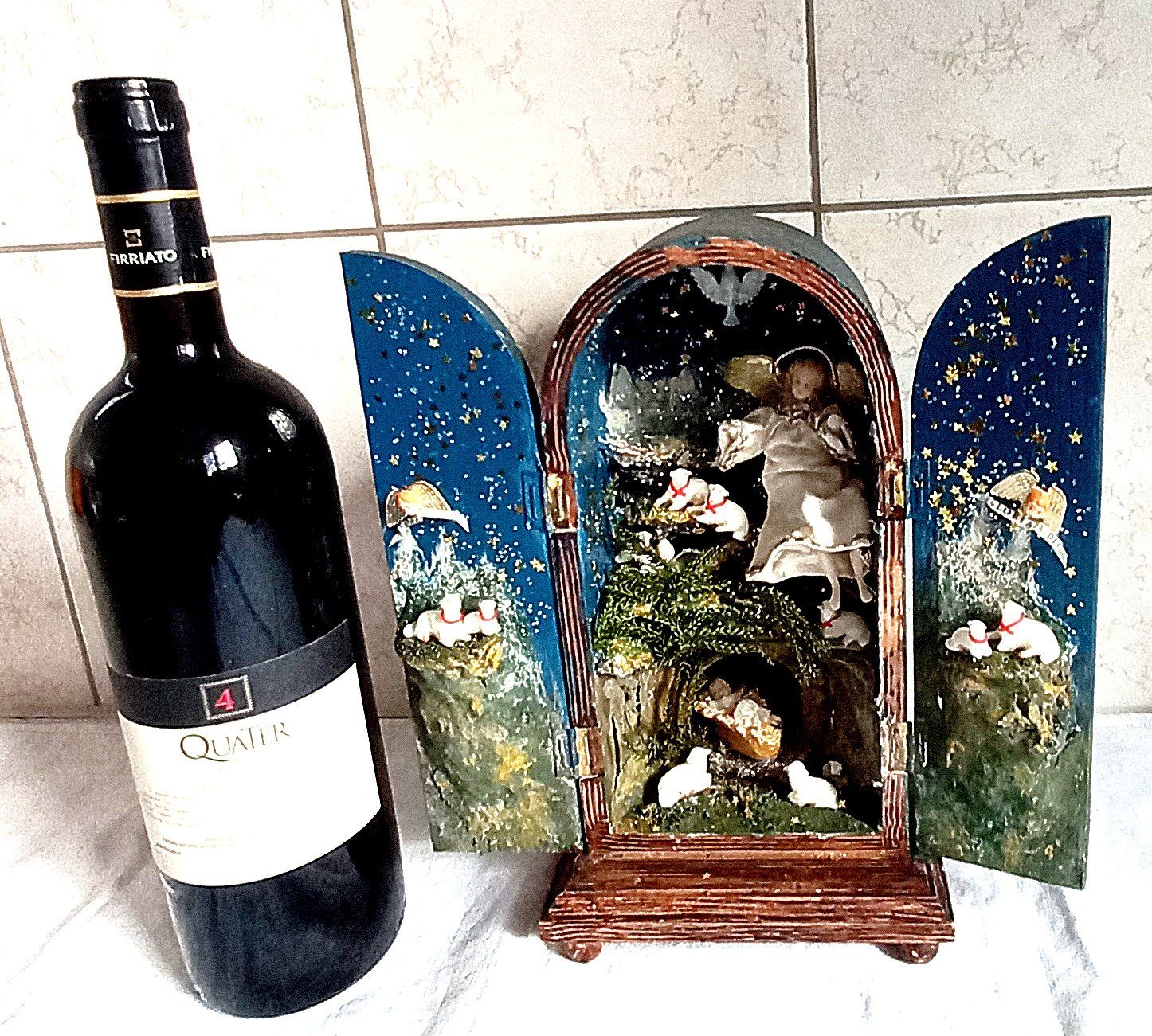 Alle Dekorationen: Weihnachtskrippe Klosterarbeit – Gebraucht aus Baar von 2cvbaar 6