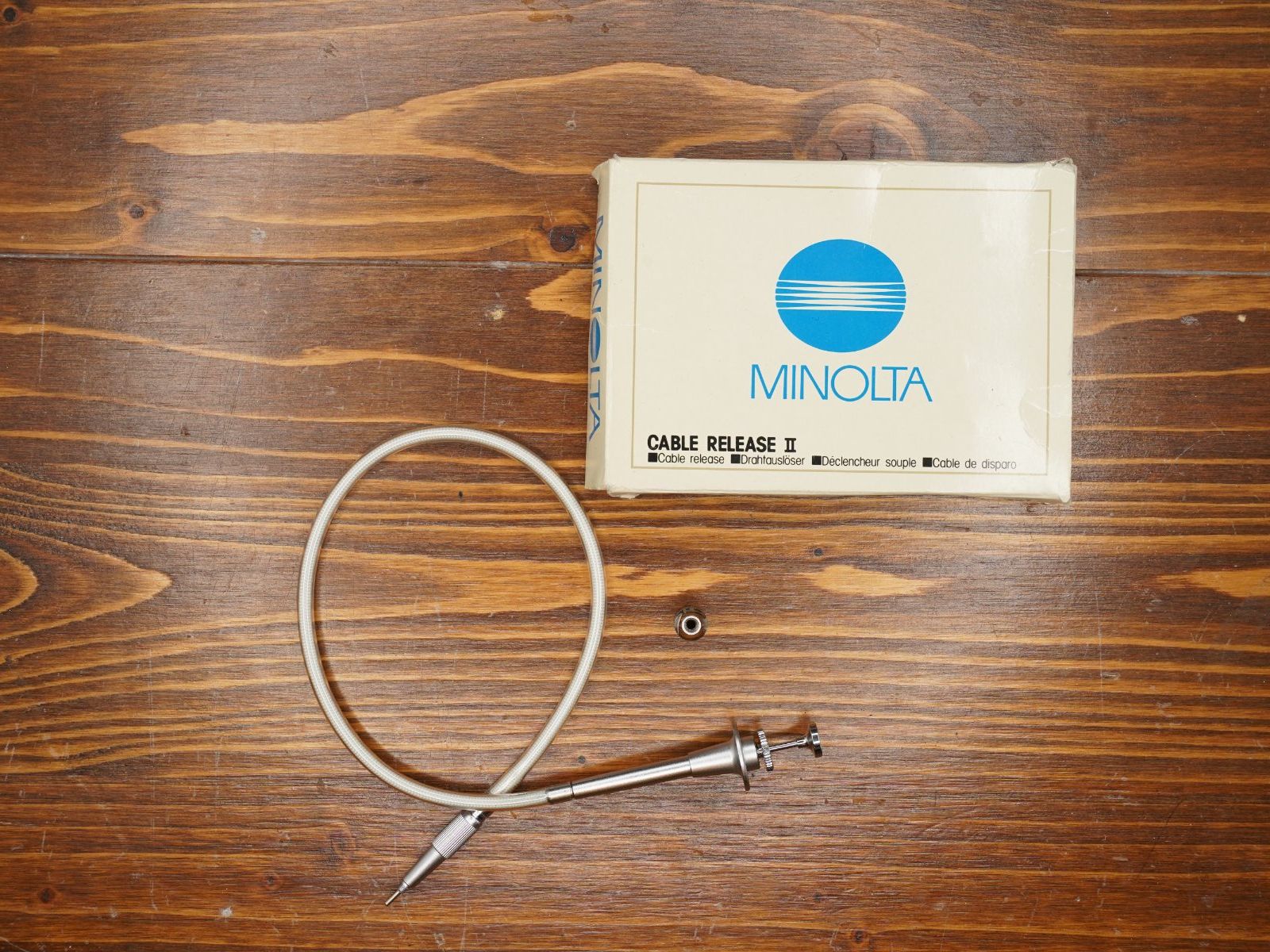 Minolta Kamera: Minolta Cable Release II / Kabelauslöser – Neu (gemäss Beschreibung) aus Bern von FotoStrobo.ch_Outlet