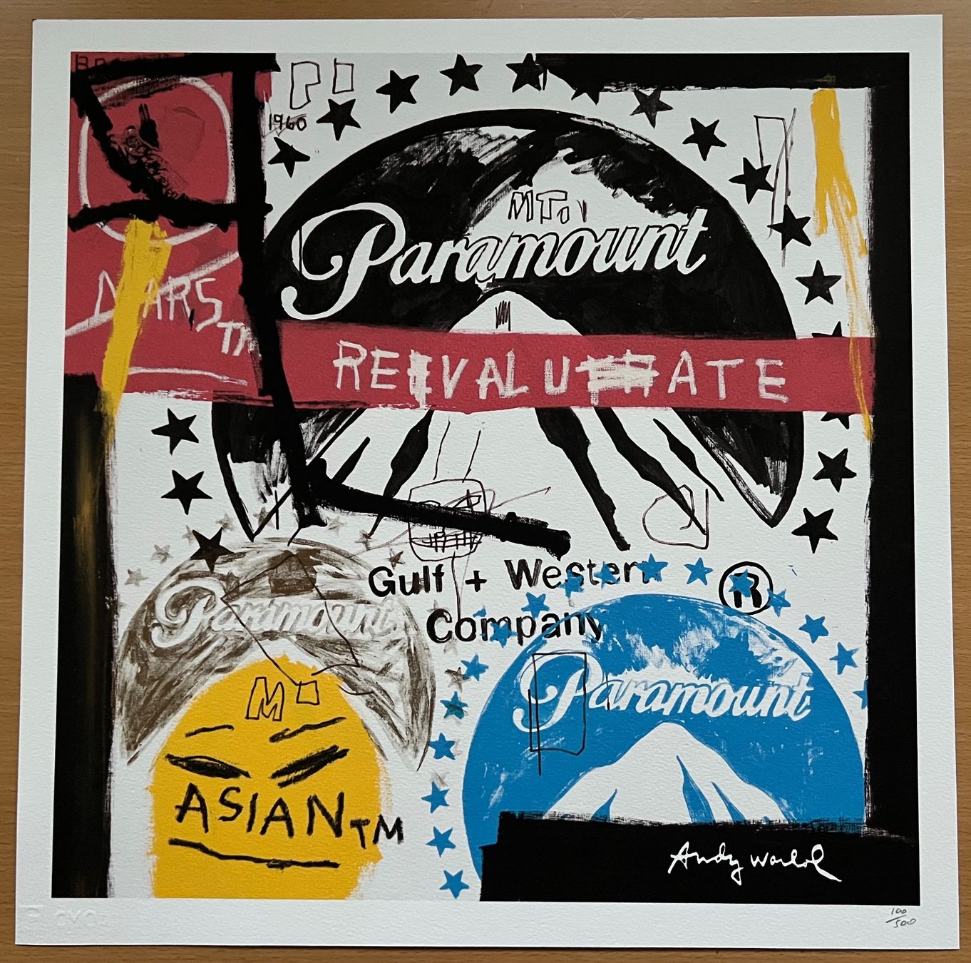 Gemälde: Andy Warhol « Paramount » 100/500 – Neu (gemäss Beschreibung) aus Basel von La.Bonne.affaire 1