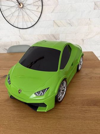 Auto Koffer Lamborghini grün