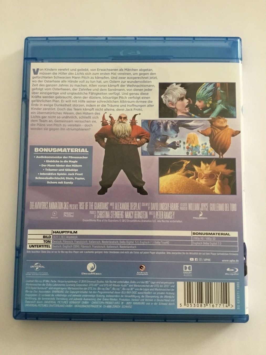 Tutti i DVDs: Die Hüter des Lichts Blu Ray – Nuovo (secondo la descrizione) da Blauen venduto da berlingo65 1