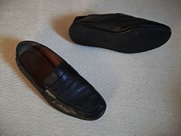 Schöne Leder Loafer Bally, Herre, Grösse 40