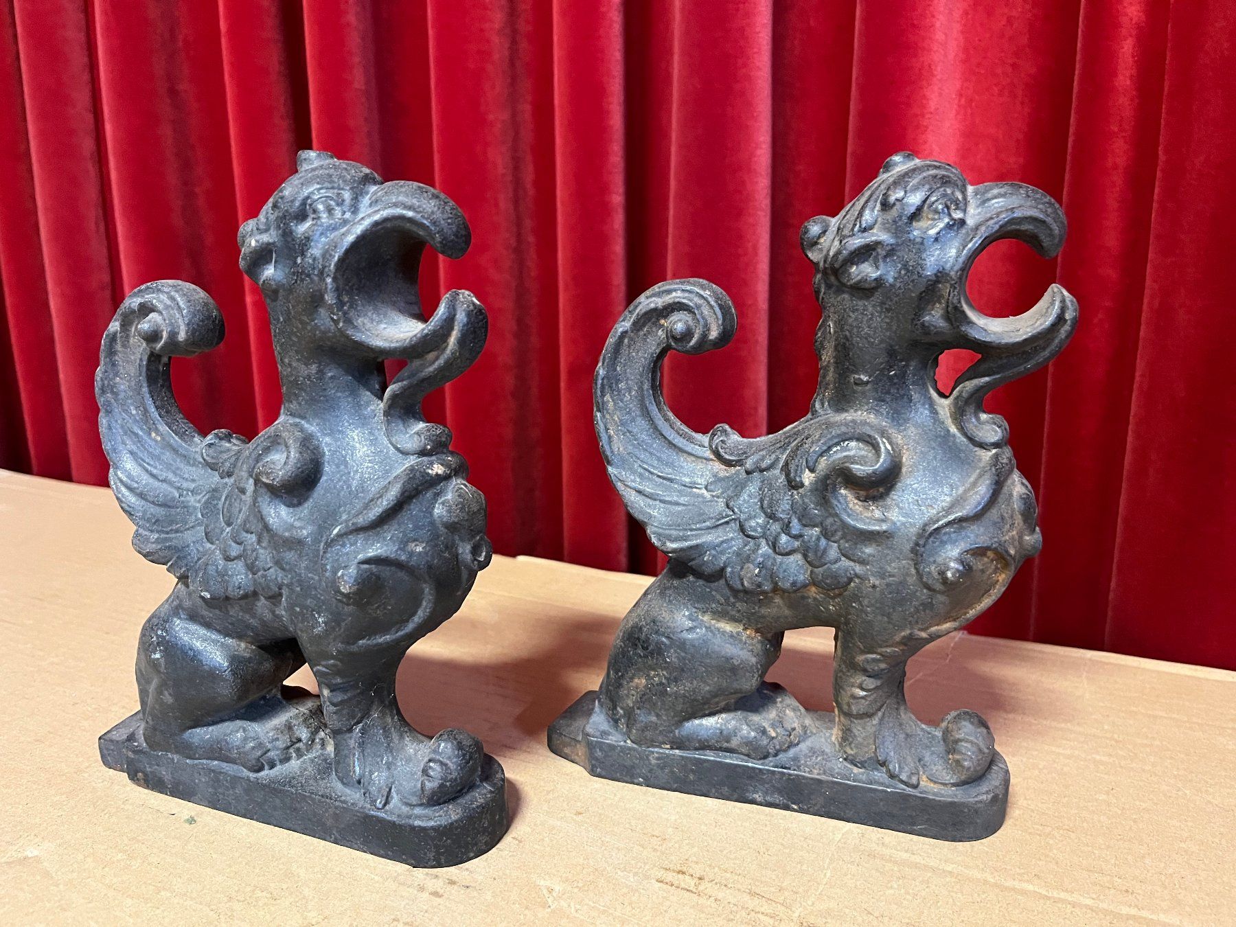 Statuette: Kaminfiguren Gusseisenfiguren antik – Usato da Unterkulm venduto da Fabulirius 1