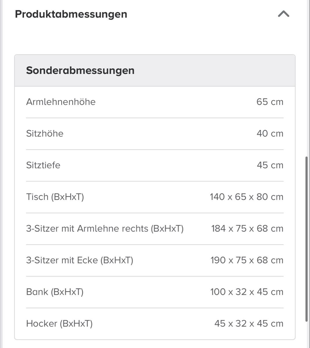 Divani: Gartensitzgruppe mit Tisch und 2 Hockern grau – Nuovo (secondo la descrizione) da Zürich venduto da Edelshop 5