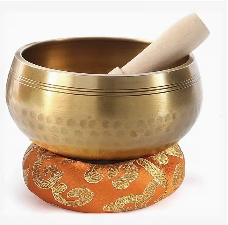 Strumenti musicali: Klangschale Nepal Messing Handgemacht Neu – Nuovo e nell'imballaggio originale da Luzern venduto da rivendo.shop