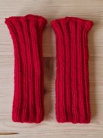 Mittli / Pulswärmer neu, rot