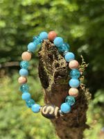 Armband mit Dzi-Perle “Geldhaken” neu