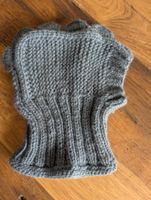 Warme, handgestrickte Wollmütze, neu, Dinomuster