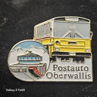Postauto Oberwallis Anstecknadel Rarität AA Grächen 028/56