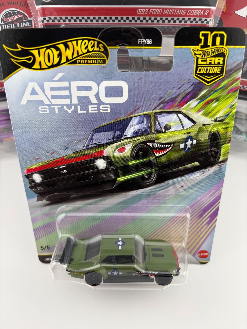 Hot Wheels Modellini d'auto: Hot Wheels Custom 70 Chevy Nova Aero Styles Premium – Nuovo e nell'imballaggio originale da Flawil venduto da HeisseReifen 1
