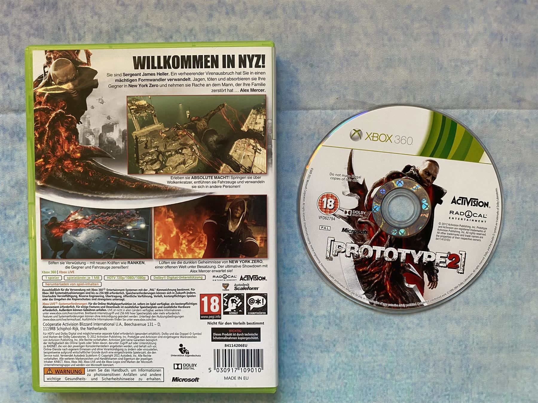 Spiele: Xbox360: Prototype 2 – Gebraucht aus Märstetten von AlienNova 1