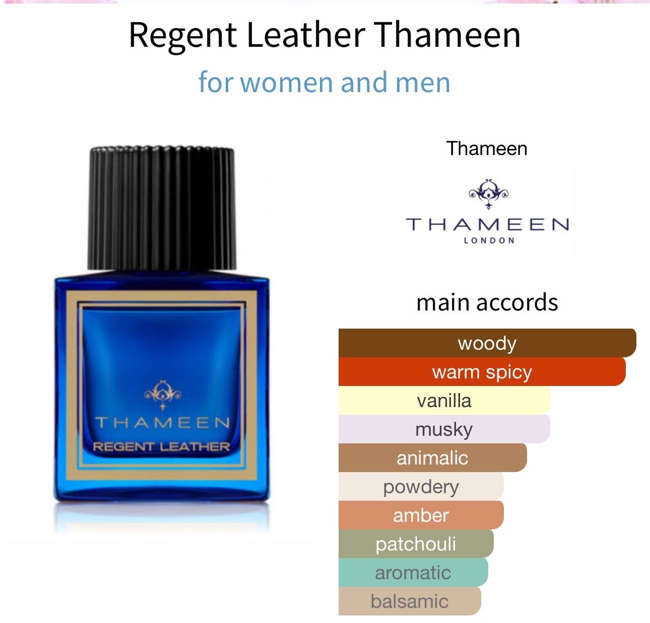 Profumi & Eau de Toilette: Thameen Regent Leather Parfüm 45ml – Usato da Oftringen venduto da AR899 3