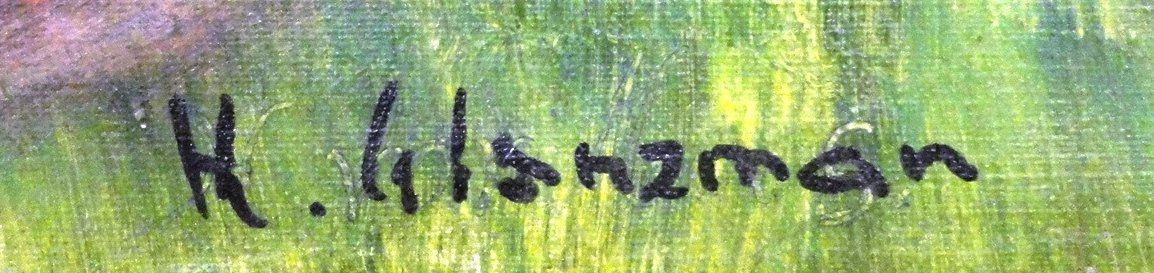 Gemälde: Öl auf Leinwand H,Glanzman Sweizer schule – Neu (gemäss Beschreibung) aus zurich von ARTMYART 2