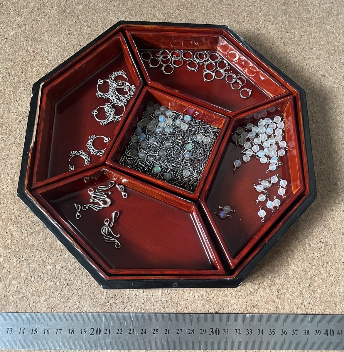 Kits de loisir créatif: Schmuck Set synthetischer Mondstein DIY Ohrringe – D'occasion à Zuchwil par MLV92 1