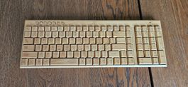 Bambus Keyboard Tastatur Holz