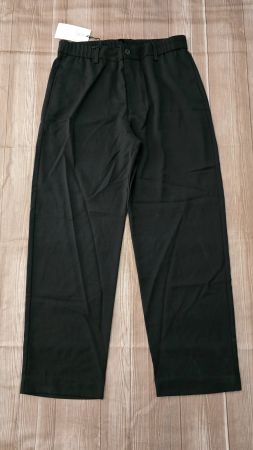 🆕 ZARA Wide-Leg Hose - L - Schwarz