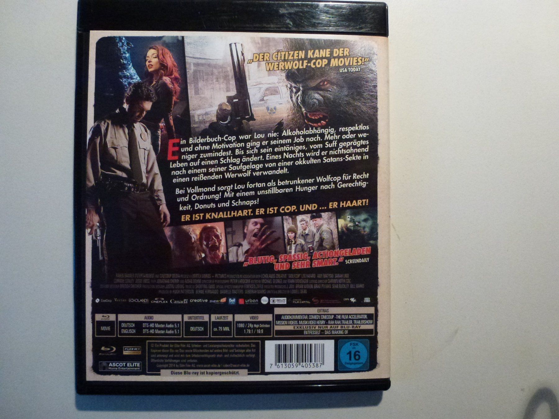 Alle DVDs: WolfCop (Blu-Ray) – Neu (gemäss Beschreibung) aus Bern von Frebo 1