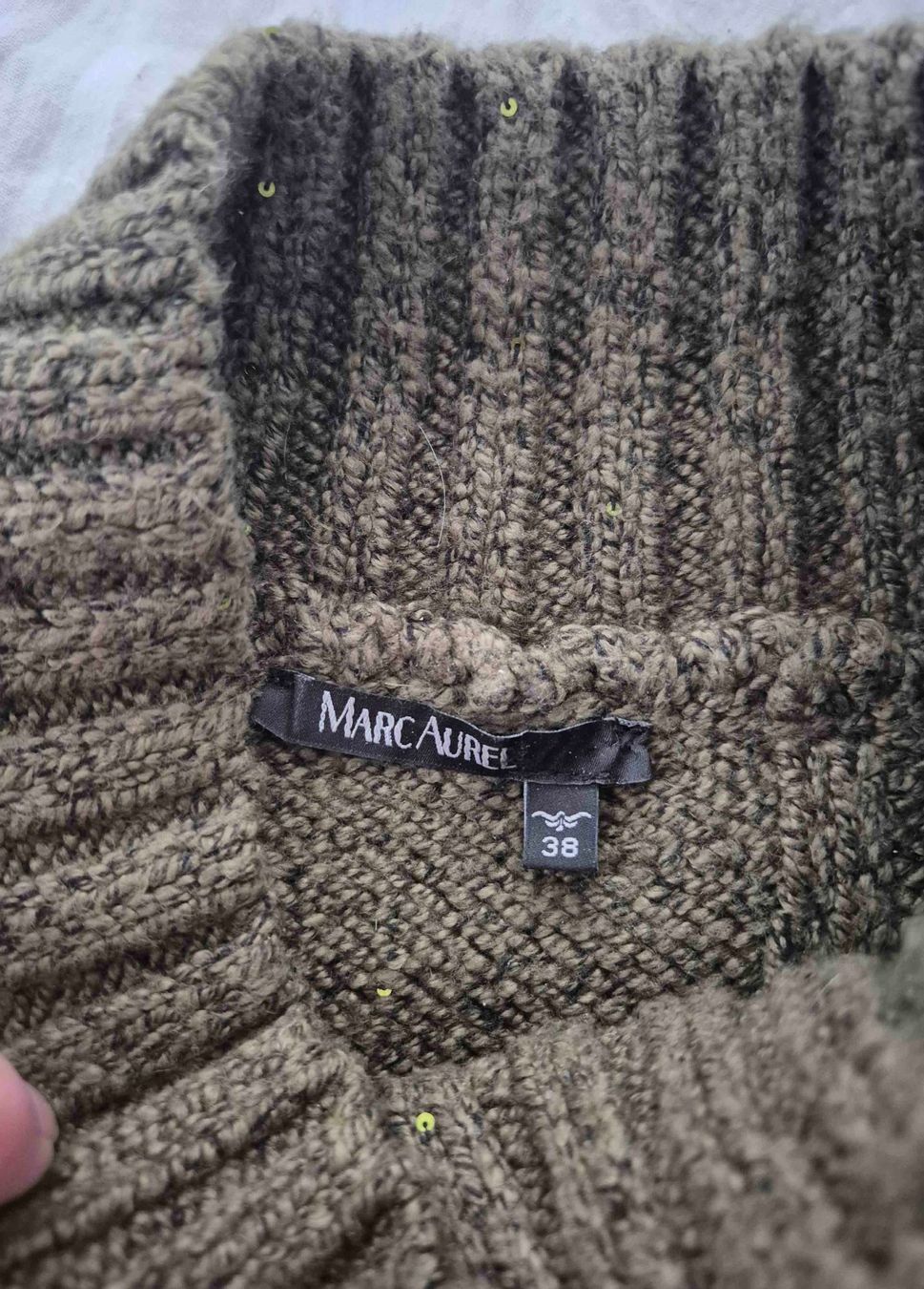 Maglioni & Felpe: GROBSTRICK PULLOVER von MARC AUREL Gr.38/40 passt zu NILE – Nuovo (secondo la descrizione) da Algetshausen venduto da Engel-99 2