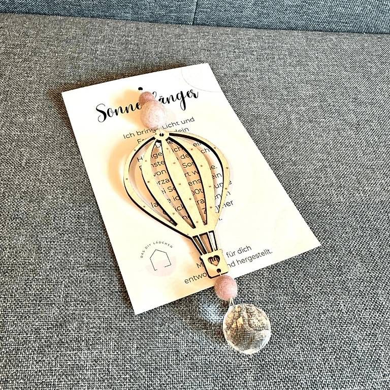 Alle Dekorationen: Sonnenfänger mit Holzmotiv – Gebraucht aus Gwatt (Thun) von Bennae 1