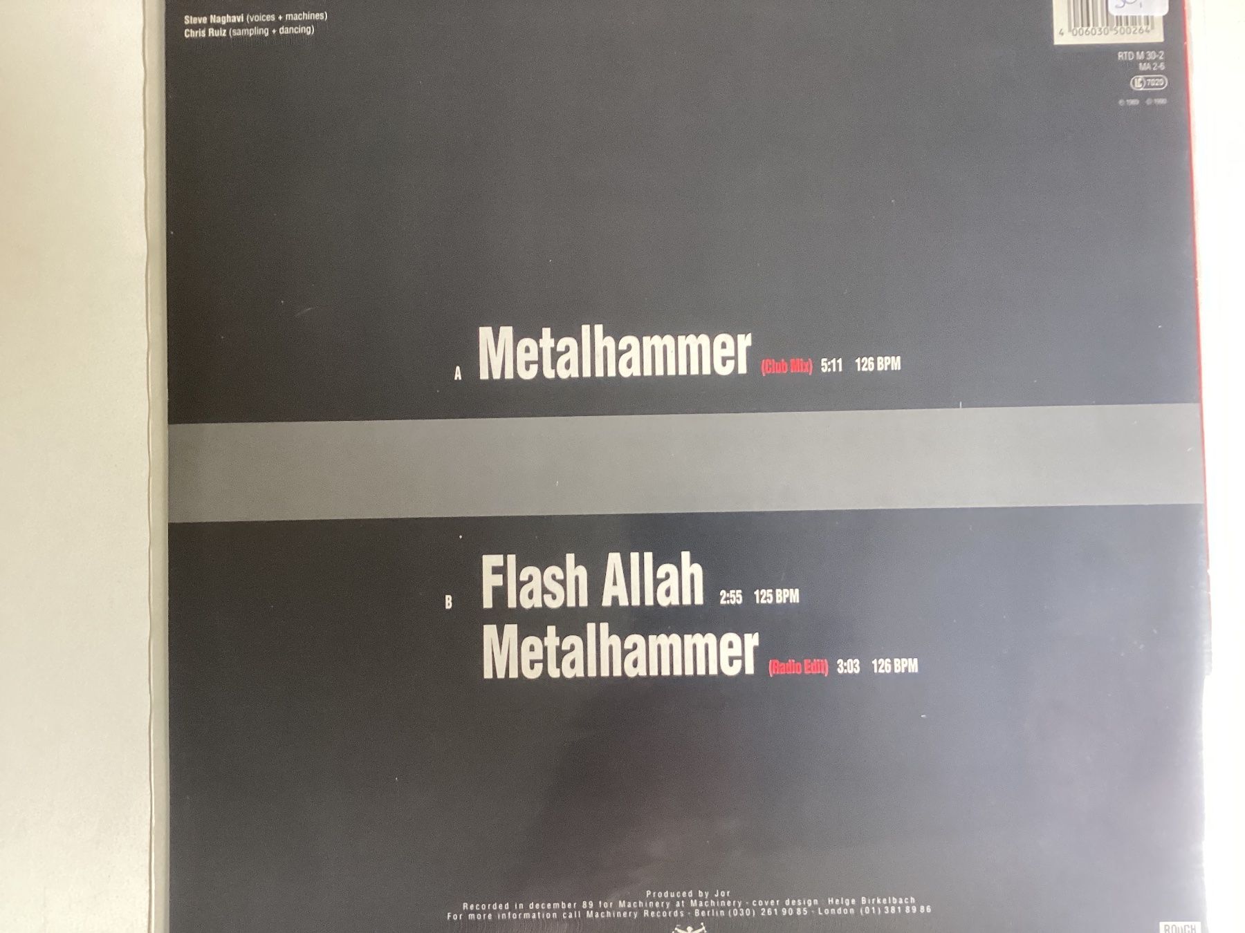 Dischi in vinile: And One Maxi-Single - Metal Hammer – Usato da Gutenswil venduto da Hamzian 1
