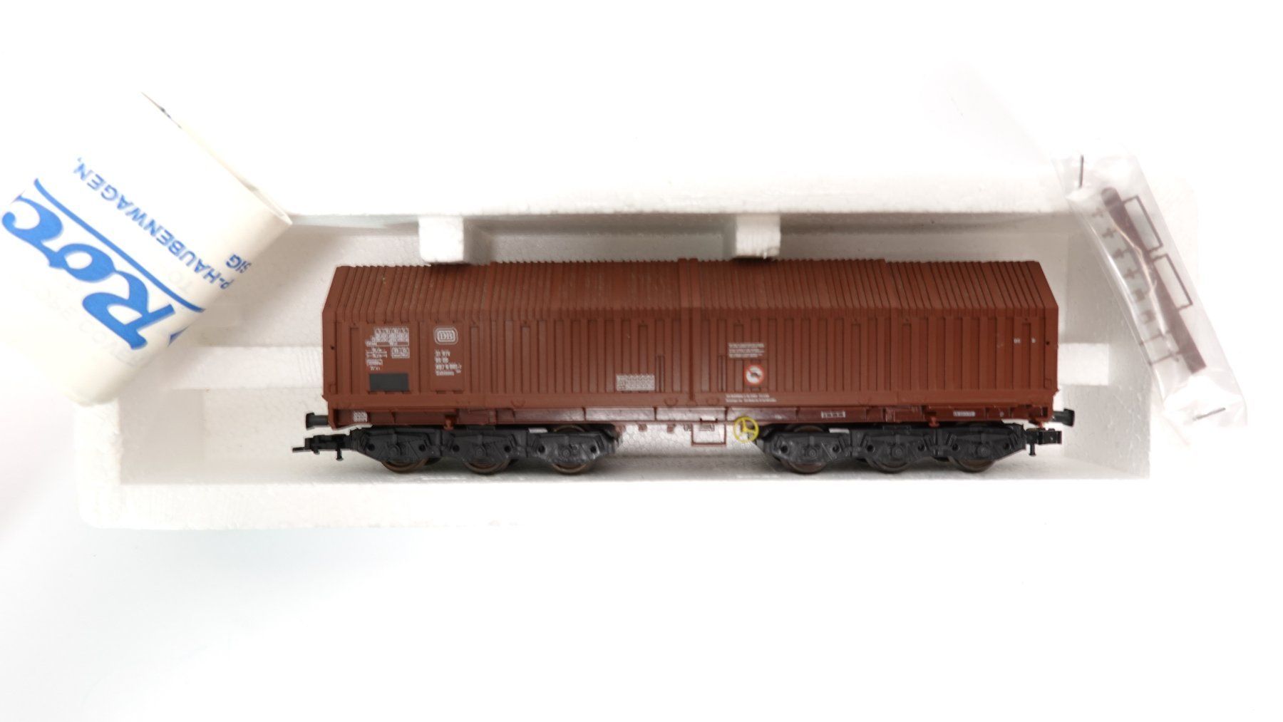 Roco Modelleisenbahnen: e70 Roco 4394A DB Teleskophaubenwagen braun | Bastelware – Gebraucht aus Thun von evinka_gmbh 6