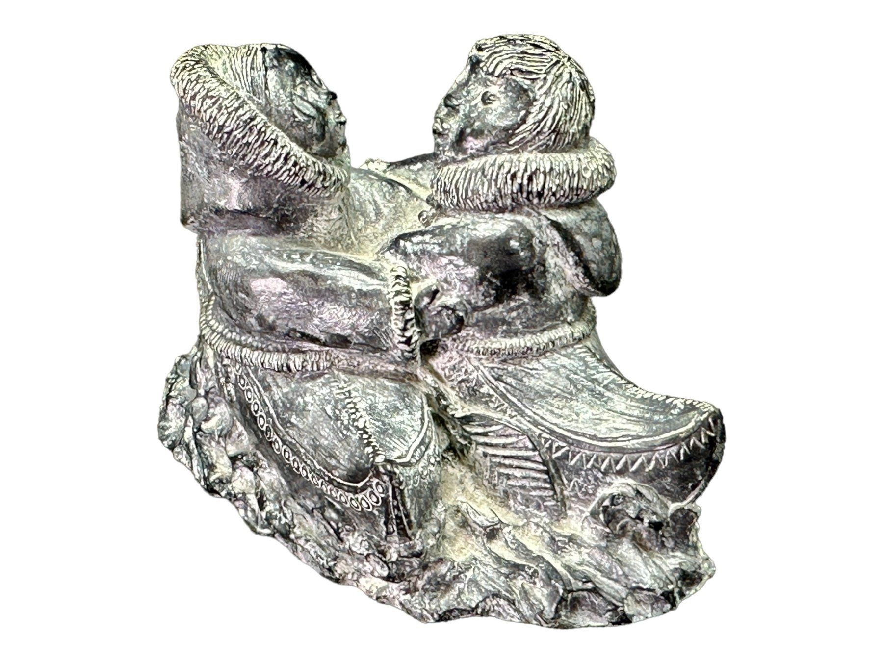 Skulpturen & Statuen: WOLF sculpture inuite originale en stéatite. Canada – Gebraucht aus Morges von magicle 7