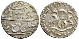 Indien, Awadh, Rupie AH 1252 RY 9