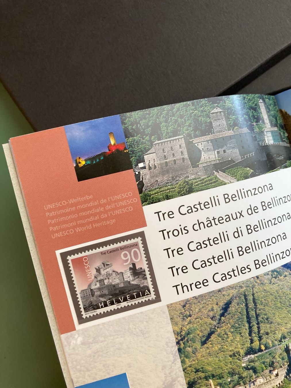 Tutti i francobolli: Briefmarken UNESCO Schweiz – Usato da Langendorf venduto da studi27 1