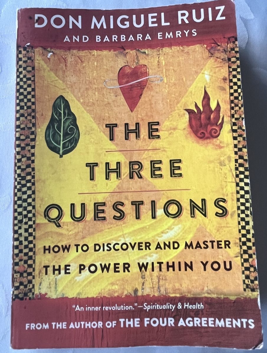 Libri: The Three Questions - Don Miguel Ruiz – Usato da Vaduz venduto da mpa54