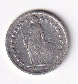 Alle Münzen: 50 Rp. 1909 – Gebraucht aus Neuchâtel von karlpierrino 1