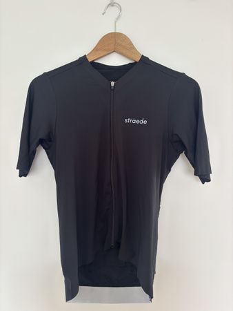 Radtrikot Straede schwarz