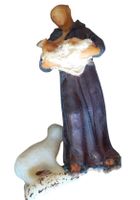 Krippenfigur Heiliger Franziskus