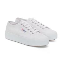 Superga weisse Leinenschuhe Gr. 39