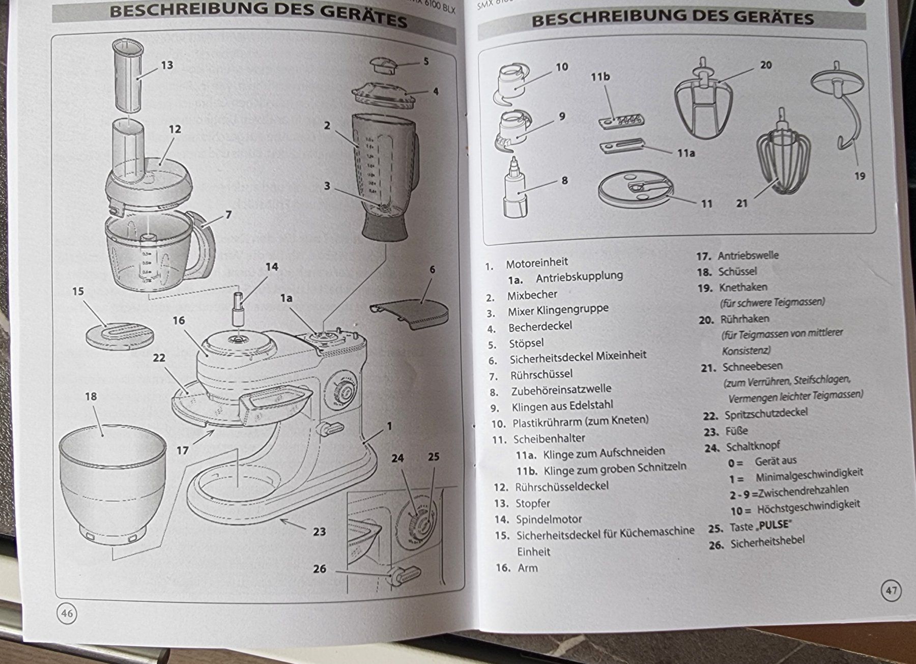 Ohmex Appareils de cuisine: OHMEX Küchenmaschine – D'occasion à Konolfingen par Goofy021 8