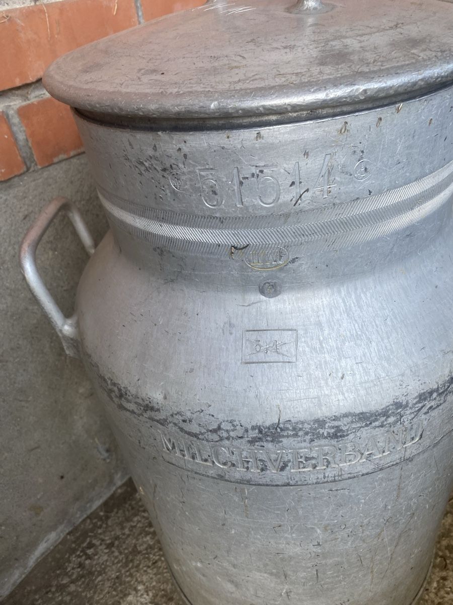 Landwirtschaft: 40 l Milchkanne  – Gebraucht aus Menzingen von Edelmuni7 2