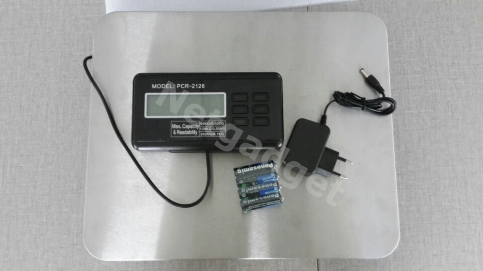 Accessori da laboratorio: 200Kg Elektronische Plattformwaage - LCD – Nuovo e nell'imballaggio originale da Yverdon-les-Bains venduto da Netgadget 7