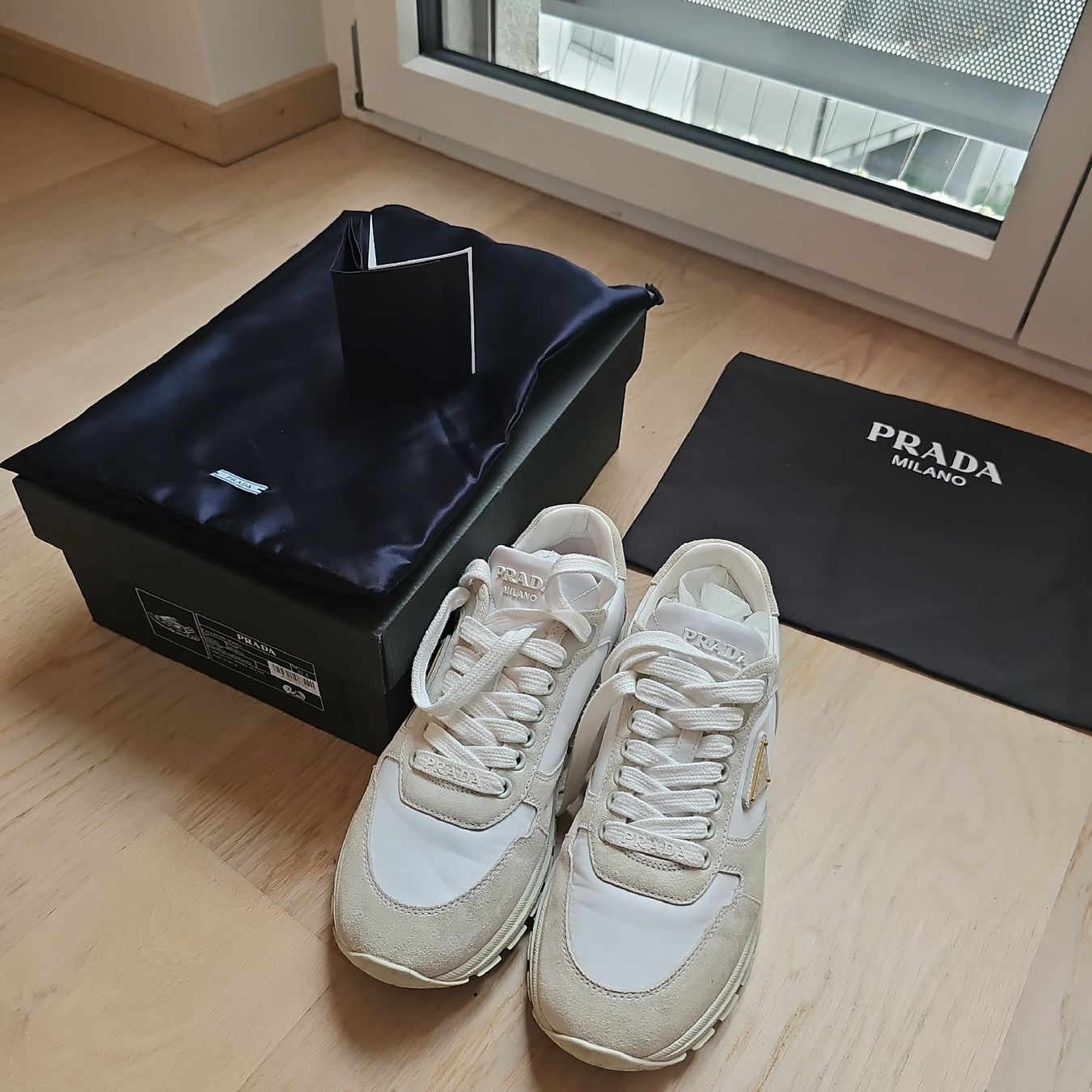 Prada Scarpe da donna: Prada Nylon Trainers – Nuovo (secondo la descrizione) da Cologny venduto da Selin34 8