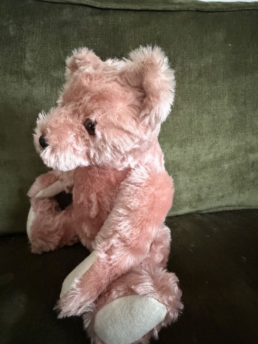 Teddy Hermann Giocattoli: Hermann Teddy Original Bär rosa – Usato da Riedholz venduto da Frettchen63 2