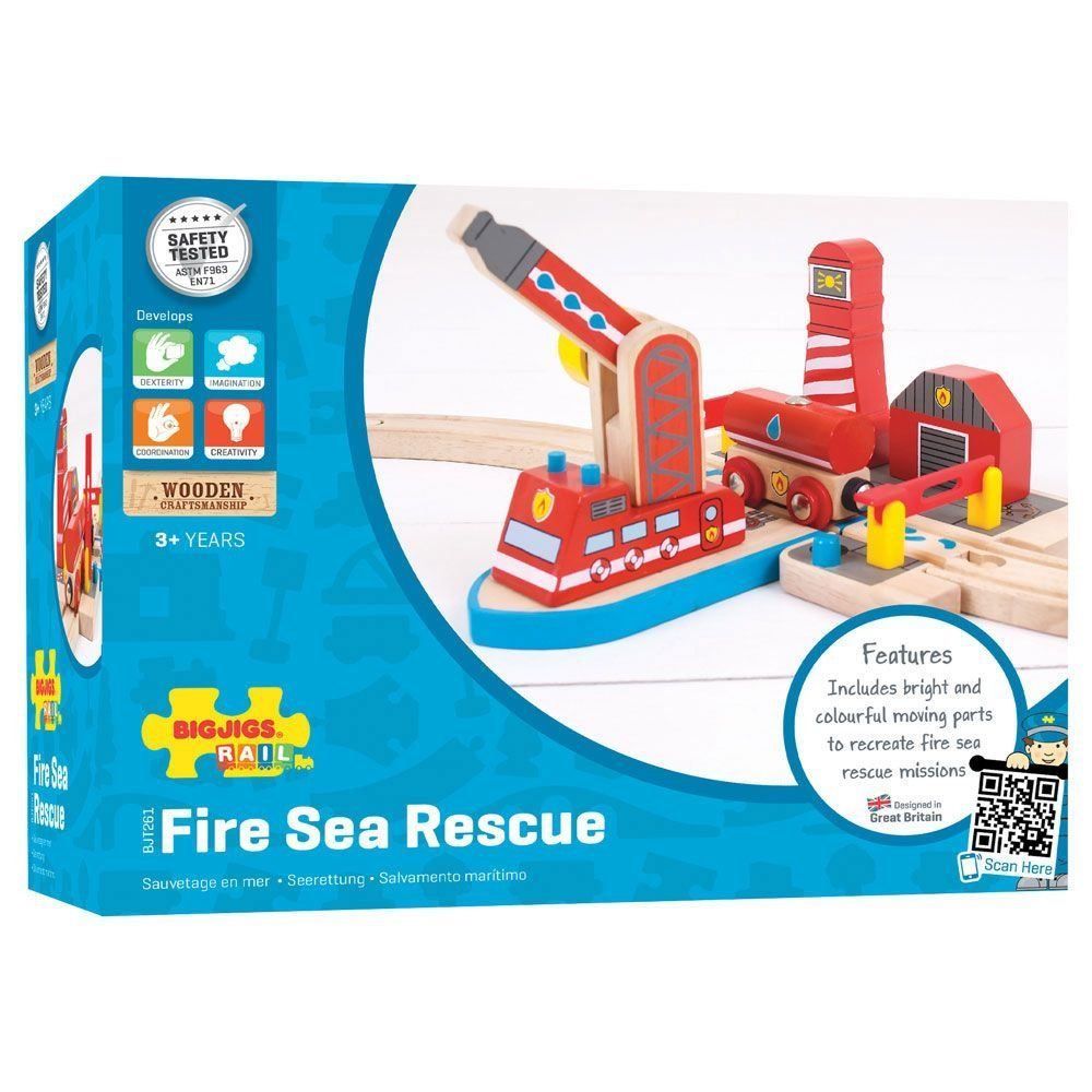 Brio Giocattoli: Holzeisenbahn "Feuerwehr Schiff" – Nuovo e nell'imballaggio originale da Malters venduto da leif 2