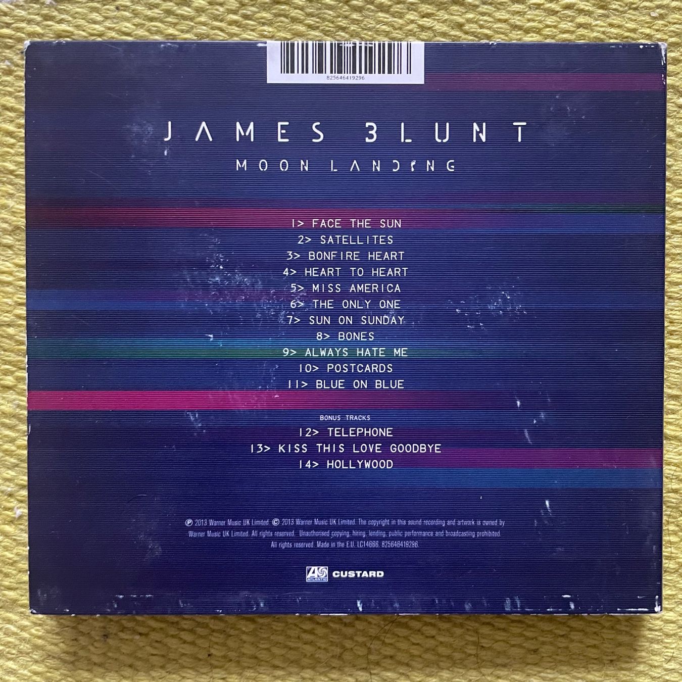 CDs: JAMES BLUNT-MOON LANDING (DIGIPACK) – Gebraucht aus Rorschacherberg von CD-Roli 1
