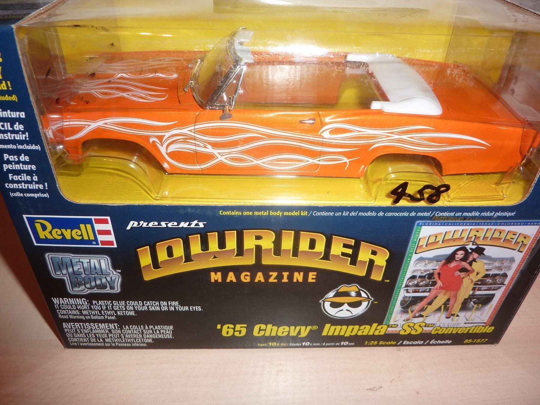 Revell Modellini d'auto: 65 CHEVY IMPALA SS – Nuovo e nell'imballaggio originale da Balsthal venduto da bouteliee