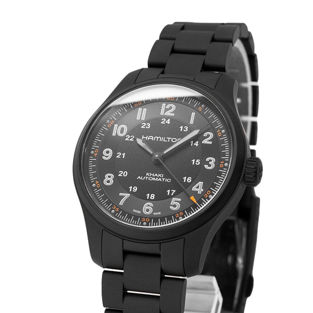 Hamilton Orologi: Hamilton H70665130 Khaki Field Titanium Auto – Nuovo e nell'imballaggio originale da Schindellegi venduto da harveystore 9