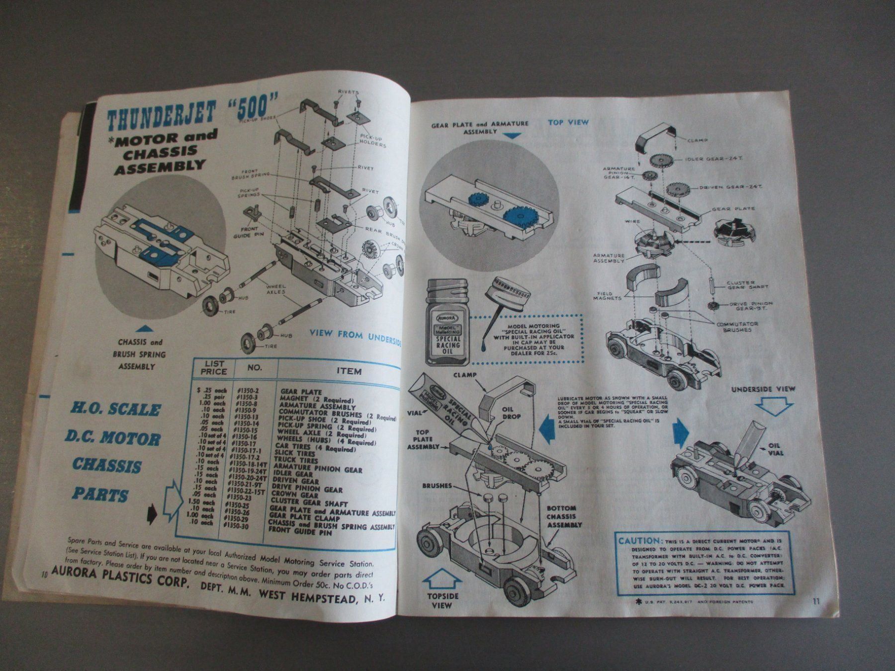 Piste: Model Motoring Thunderjet Katalog – Usato da Rothrist venduto da blechdosen 2