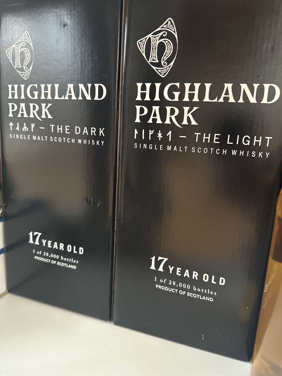 Spirituosen: Highland Park The Light and The Dark – Neu und originalverpackt aus Uster von evoluzzer 2