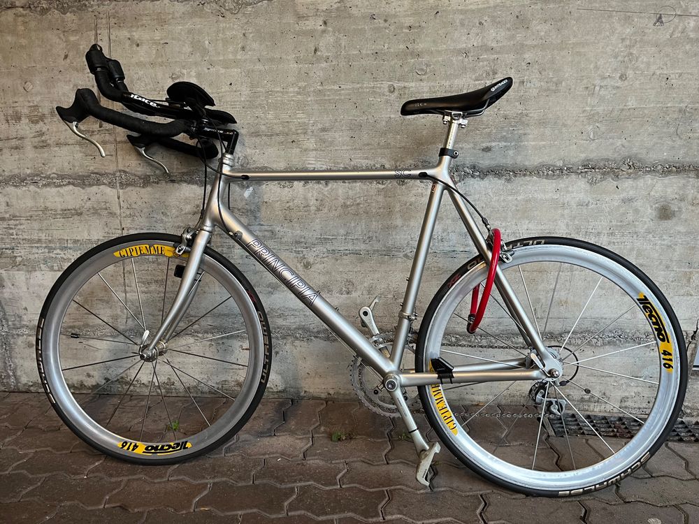 Adaptateur De Dérailleur Avant Principia NOS - Brasé Pour Vélo De Route - Neuf