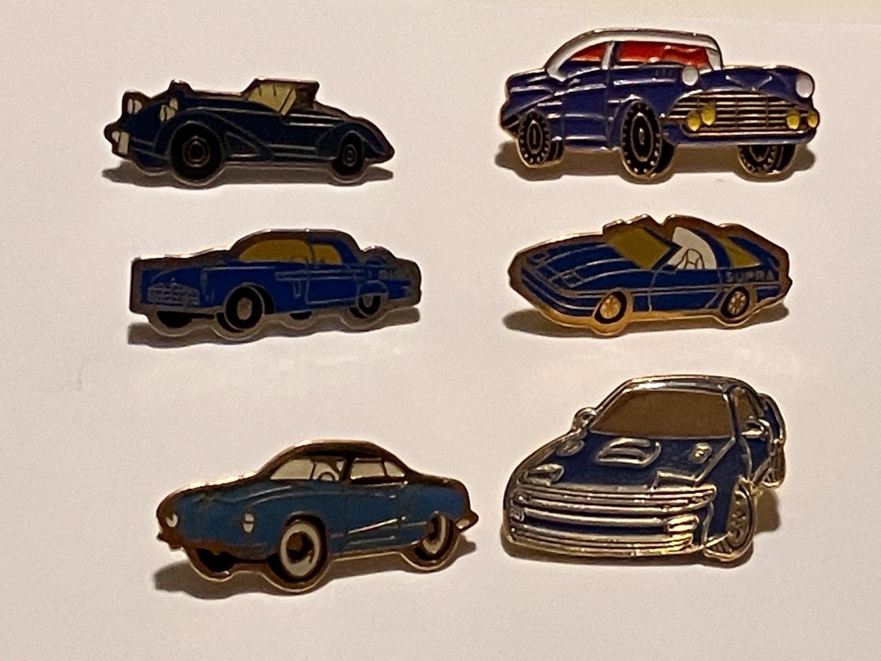 Placchette & Badge: 6 Pin Auto diverse blau – Usato da Basel venduto da djwwpp