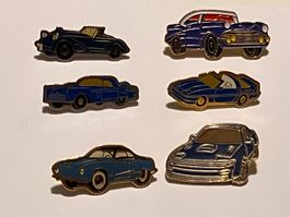6 Pin Auto diverse blau