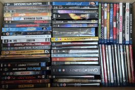 Grosse DVD- & Blu-ray-Sammlung / ca. 90-100 Film & Serien